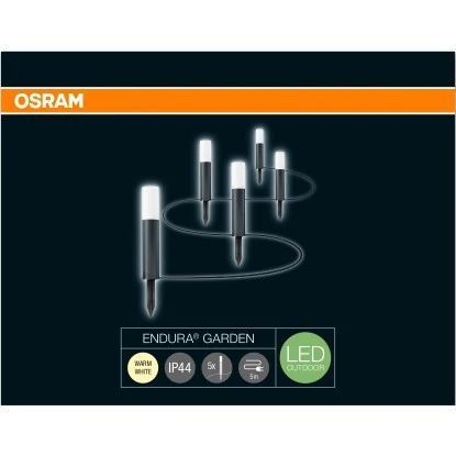 Osram LED-Gartenleuchte Pole Mini Grau 3 Osram LED-Gartenleuchte Pole Mini Grau – Bild 3