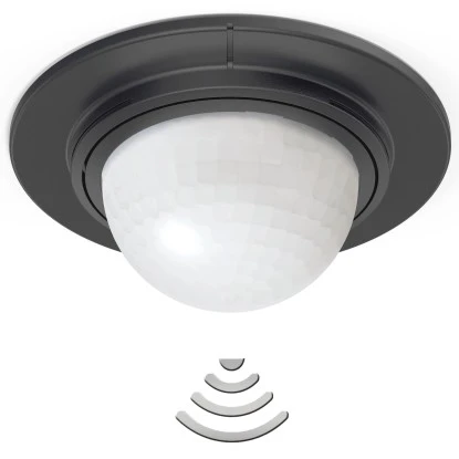 Steinel Infrarot-Bewegungsmelder IS 360-1 DE Schwarz 2 Steinel Infrarot-Bewegungsmelder IS 360-1 DE Schwarz – Bild 2