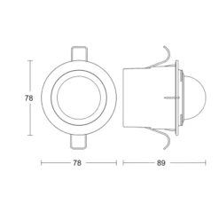 Steinel Einbau-Bewegungsmelder IS 360-1 Silber -Angebote Licht Welt Store 1354653 2917