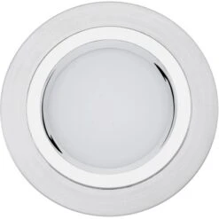 Briloner LED-Einbauleuchte Alu Starr