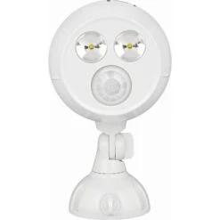 Mr. Beams LED-Außenstrahler Mit Bewegungsmelder MBN380 Weiß