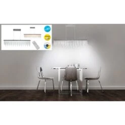 Näve LED-Pendelleuchte Diamonds Chrom -Angebote Licht Welt Store 222864784 3065 AB imgmil 1