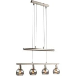 Globo LED-Pendelleuchte ROMAN Nickel Matt -Angebote Licht Welt Store 2246916 3749 543484Z c