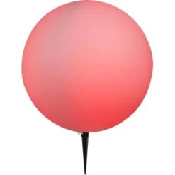 Globo Außen-Kugelleuchte Mit Erdspieß TOULA Kunststoff Weiß -Angebote Licht Welt Store 2248235 3749 31776 e