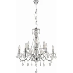 Globo Kronleuchter WILLIAM Chrom