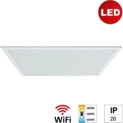 E2 Elektro LED-Panel-Square 625 CCT WiFi 40W 62 Cm X 62 Cm X 5 Cm Weiß -Angebote Licht Welt Store 2439509400196 3696 AI 01