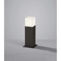 Trio LED-Außenleuchte Hudson Mit Sockel Anthrazit 4 W