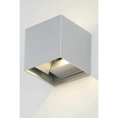 Telefunken LED-Außenleuchte 600 Lm Silber 1 Telefunken LED-Außenleuchte 600 Lm Silber