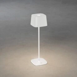 Konstsmide LED-Tischleuchte Capri Weiß 36 Cm X 10 Cm X 10 Cm -Angebote Licht Welt Store 274419 1533 AB 02