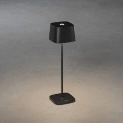 Konstsmide LED-Tischleuchte Capri Schwarz 36 Cm X 10 Cm X 10 Cm -Angebote Licht Welt Store 274422 1533 AB 02