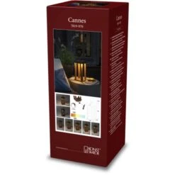 Konstsmide LED-Laterne Cannes Rostfarben 42 Cm X 15 Cm X 15 Cm -Angebote Licht Welt Store 274553 1533 VP 01
