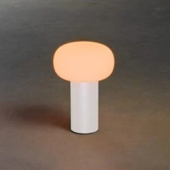 Konstsmide LED-Tischleuchte Antibes Weiß ø 13 Cm X 19 Cm -Angebote Licht Welt Store 274841 1533 AB 02