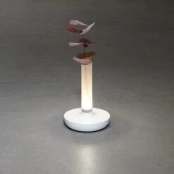 Konstsmide LED-Akku-Vase Biarritz Weiß ø 13,5 Cm X 20,5 Cm -Angebote Licht Welt Store 275109 1533 AB 06