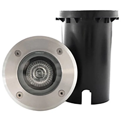 Lutec Bodeneinbauleuchte Berlin 1-flammig Edelstahl Ø 11 Cm X 15 Cm 1 Lutec Bodeneinbauleuchte Berlin 1-flammig Edelstahl Ø 11 Cm X 15 Cm