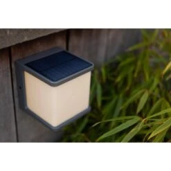 Lutec LED-Solar Wandleuchte Doblo 1-flammig Anthrazit 12,9 Cm X 11 Cm X 11 Cm -Angebote Licht Welt Store 276485 3746 AB 11