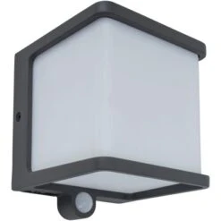 Lutec LED-Solar Wandleuchte Doblo 1-flammig Anthrazit 12,9 Cm X 11 Cm X 11 Cm -Angebote Licht Welt Store 276485 3746 S 03