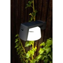 Lutec Solar-LED-Außenleuchte Moon 1-flammig Anthrazit 9,6 Cm X 16 Cm X 21,7 Cm -Angebote Licht Welt Store 276834 3746 AB 07