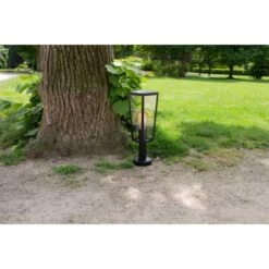 Lutec Außensockelleuchte Pine 1-flammig Mattschwarz 42,6 Cm X 12 Cm X 12 Cm -Angebote Licht Welt Store 277068 3746 AB 05