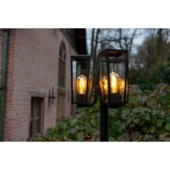 Lutec Außenwegeleuchte Pine 3-flammig Mattschwarz 199 Cm X 42 Cm X 42 Cm -Angebote Licht Welt Store 277070 3746 AB 06