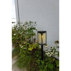 Lutec LED-Solar-Wegeleuchte Flair 1-flammig Mattschwarz 76 Cm X 12 Cm X 12 Cm 10 Lutec LED-Solar-Wegeleuchte Flair 1-flammig Mattschwarz 76 Cm X 12 Cm X 12 Cm -Angebote Licht Welt Store 277106 3746 AB 03