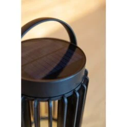 Lutec LED-Solar-Außentischleuchte Kozy 1-flammig Schwarz Ø 13,7 Cm X 18,6 Cm -Angebote Licht Welt Store 277194 3746 AB 03