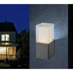 Globo LED-Sockelleuchte DALIA Aluminium Schwarz -Angebote Licht Welt Store 2842 3749 ambiente 34575 4