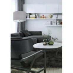 Näve Stehleuchte New York Grau-Chrom -Angebote Licht Welt Store 2867943 3065 2051216 M01