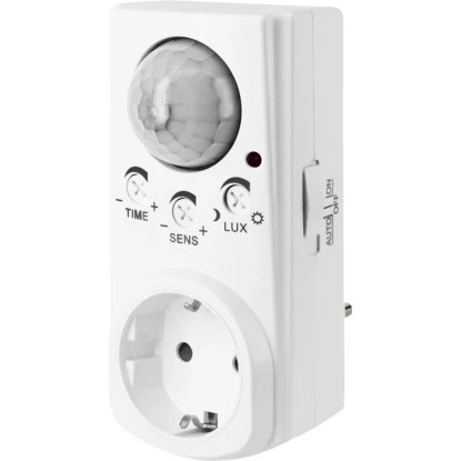 Steckdosenadapter Mit Bewegungsmelder 1 Steckdosenadapter Mit Bewegungsmelder