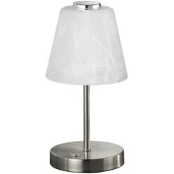 LED-Tischleuchte Emmy Nickel Matt