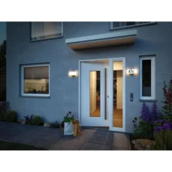 Paulmann LED-Outdoor-Wandleuchte Sheera 230 V ZigBee Mit Hausnummer 25 Paulmann LED-Outdoor-Wandleuchte Sheera 230 V ZigBee Mit Hausnummer -Angebote Licht Welt Store 4000870945070 2425 AB 13