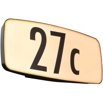 Paulmann LED-Outdoor-Wandleuchte Sheera 230 V ZigBee Mit Hausnummer 1 Paulmann LED-Outdoor-Wandleuchte Sheera 230 V ZigBee Mit Hausnummer