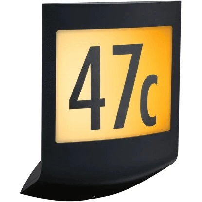 Paulmann LED-Outdoor-Wandleuchte Padea 230 V Mit Sensor Anthrazit 1 Paulmann LED-Outdoor-Wandleuchte Padea 230 V Mit Sensor Anthrazit