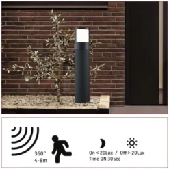 Paulmann LED-Outdoor-Pollerleuchte Padea 230 V ZigBee Mit Sensor Anthrazit 22 Paulmann LED-Outdoor-Pollerleuchte Padea 230 V ZigBee Mit Sensor Anthrazit -Angebote Licht Welt Store 4000870945155 2425 AI 09