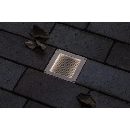 Paulmann LED-Outdoor-Bodeneinbaustrahler Brick 230 V 10 Cm X 10 Cm 8 Paulmann LED-Outdoor-Bodeneinbaustrahler Brick 230 V 10 Cm X 10 Cm – Bild 8