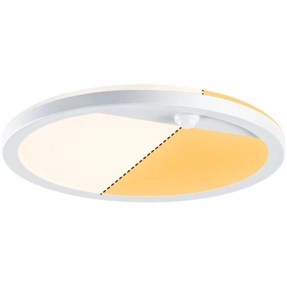 Paulmann LED-Outdoor-Leuchte Lamina Rund 230 V Mit PIR-Sensor Weiß 2 Paulmann LED-Outdoor-Leuchte Lamina Rund 230 V Mit PIR-Sensor Weiß – Bild 2