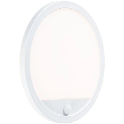 Paulmann LED-Outdoor-Leuchte Lamina Rund 230 V Mit PIR-Sensor Weiß 3 Paulmann LED-Outdoor-Leuchte Lamina Rund 230 V Mit PIR-Sensor Weiß – Bild 3