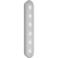 Briloner LED-Push-Light Row 30,5 X 6,3 Cm Mobil Silber