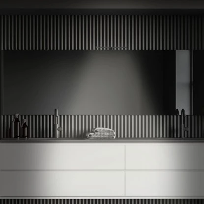 Brilo LED-Spiegelleuchte Dun Schwarz 5 W 4 Brilo LED-Spiegelleuchte Dun Schwarz 5 W – Bild 4