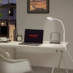 Brilo LED-Klemmleuchte Trasna Weiß -Angebote Licht Welt Store 4002707408123 1675 3