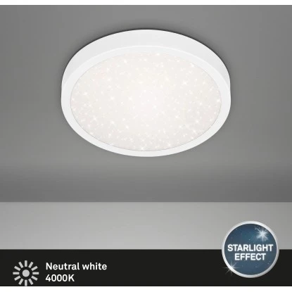 Brilo LED-Deckenleuchte Runa 18 W Weiß 2 Brilo LED-Deckenleuchte Runa 18 W Weiß – Bild 2