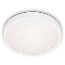 Brilo LED-Deckenleuchte Runa 18 W Weiß