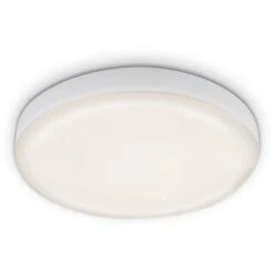 Briloner LED-Einbauleuchte Plat Weiß Ø 10 Cm Neutralweiß