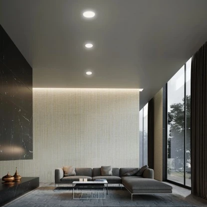 Briloner LED-Einbauleuchte Plat Weiß Ø 10 Cm Neutralweiß 6 Briloner LED-Einbauleuchte Plat Weiß Ø 10 Cm Neutralweiß – Bild 6