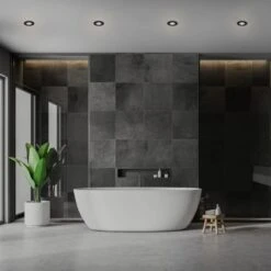 Brilo LED-Einbauleuchte Kulana 4 Stk. Schwarz Matt 4,9 W -Angebote Licht Welt Store 4002707421566 1675 3