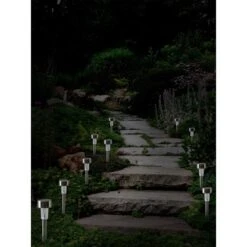 Näve LED-Solar-Erdspieß 8er-Set Silber 36 Cm -Angebote Licht Welt Store 4003222808320 3065 AB 5