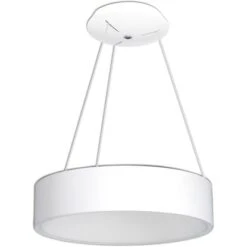 Näve LED-Pendelleuchte Carla Weiß 45 Cm