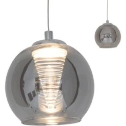 Näve LED-Pendelleuchte Vaso Anthrazit -Angebote Licht Welt Store 4003222872185 3065 CU 03