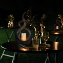 Näve LED-Solar-Dekoleuchte Kerzenflamme Braun -Angebote Licht Welt Store 4003222875308 3065 AB 3