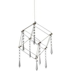 Näve LED-Pendelleuchte Araneus Chrom 15 Cm