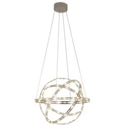 Näve LED-Pendelleuchte Cosmo Chrom 60 Cm -Angebote Licht Welt Store 4003222878767 3065 CU 04